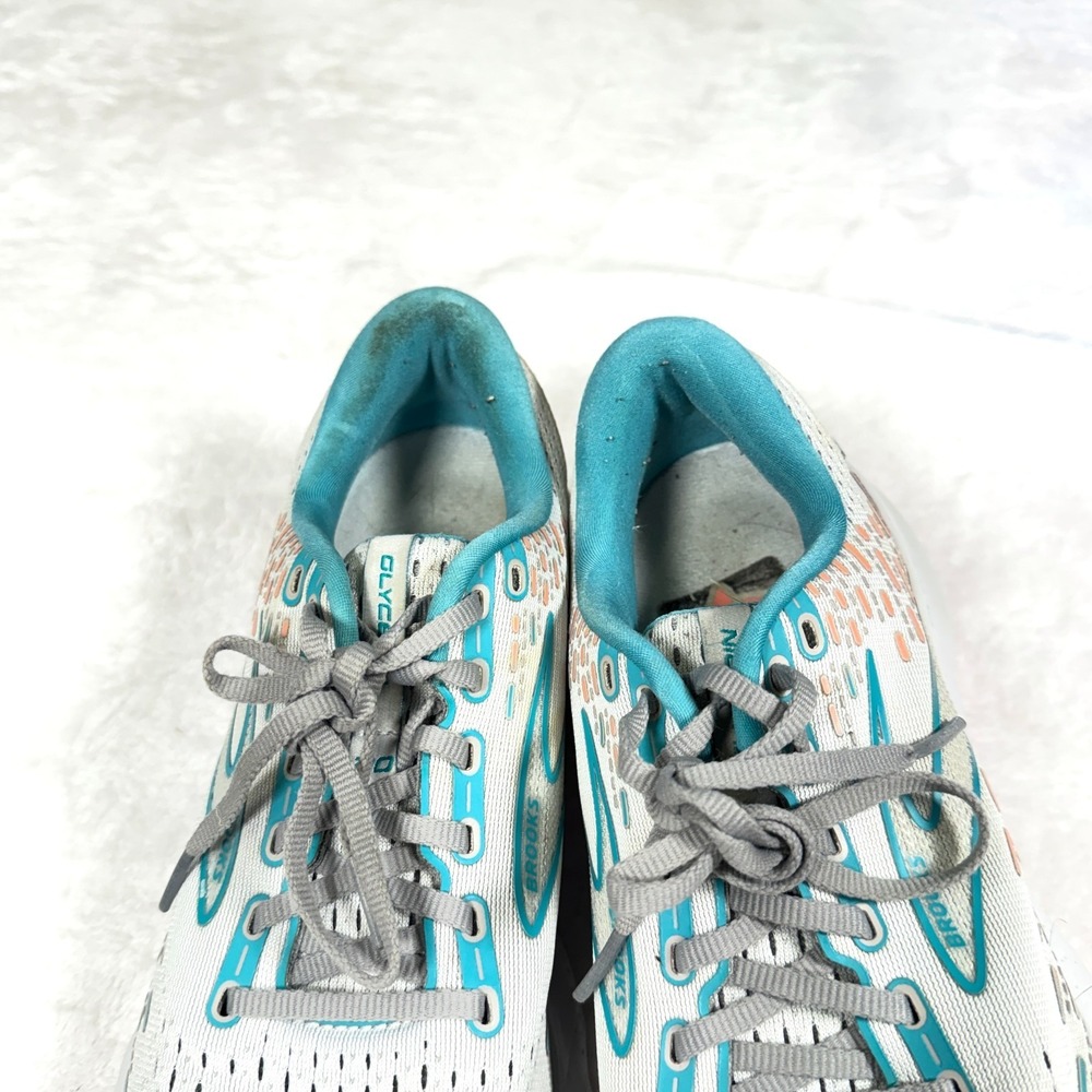 Brooks Glycerin 20 Sneakers Women's 10B Oyster Coral Running Shoes - Picture 3 of 7